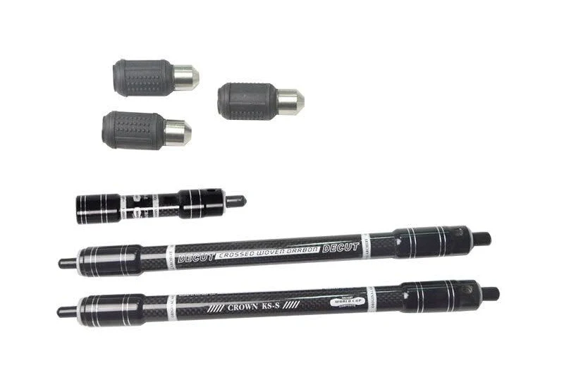decut | crown short rod | recurve’s | short stabilizers