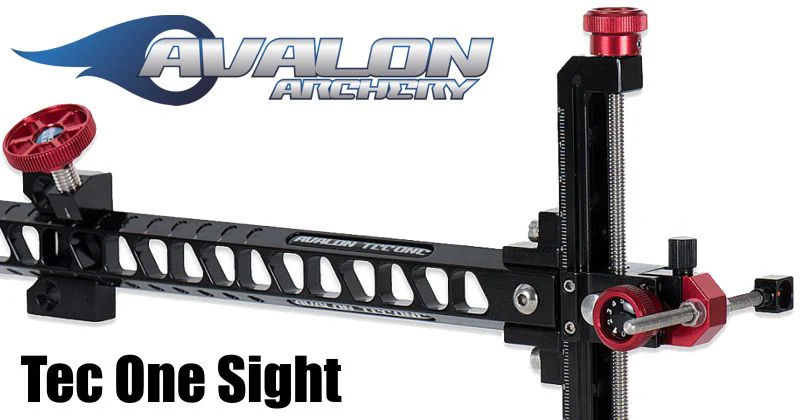 avalon tec x recurve sight – precision adjustable archery sight